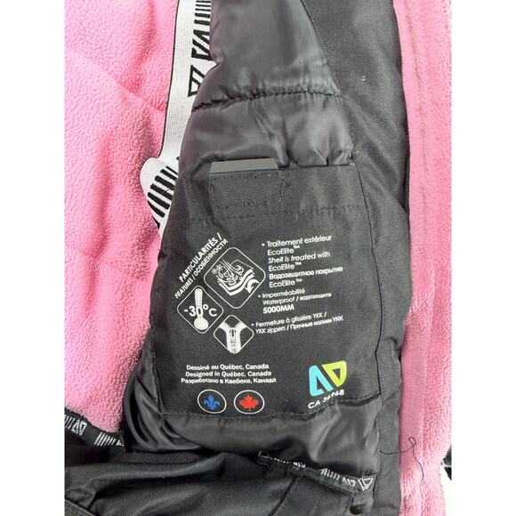 Noruk Kids Hooded Winter Jacket Rainbow Galaxy Print Size 4 (104 cm) - Picture 7 of 9